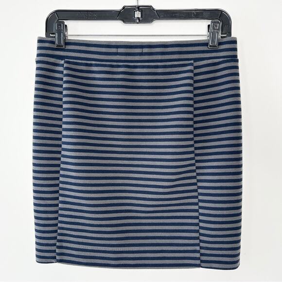 MADEWELL Mini Skirt Womens Size Medium Striped Casual Preppy Academia Twee Chic - Picture 4 of 6